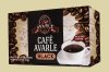 Cafe Avarle Black Healthy Coffee with Ganoderma & Cordyceps - 20 packs