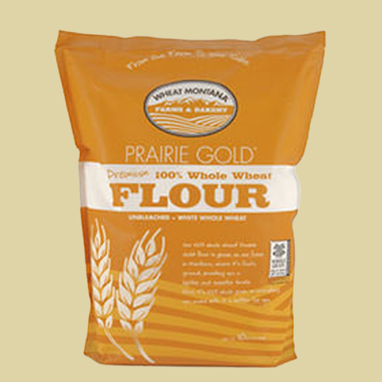 Prairie Gold Whole Wheat Flour - Wheat Montana (5 Pound Bag) - Click Image to Close