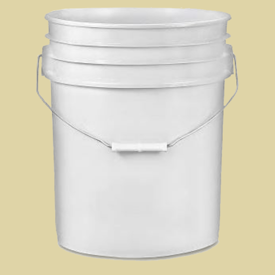 5 gallon Bucket with Regular lid - Click Image to Close